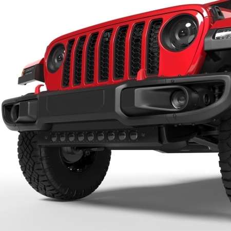 Piastra paratiranteria con led integrati ORACLE per Jeep Wrangler JL, JLU, 4xe e Gladiator JT dal 2019 in poi