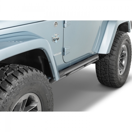 Protezioni laterali Quadratec Heavy Duty Rocker Guards per Jeep Wrangler JK 2 porte - Immagine 2