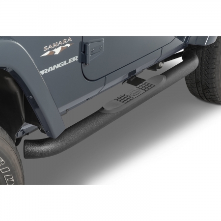 Pedane laterali Quadratec QR3 Ovali per Jeep Wrangler JK 2 porte