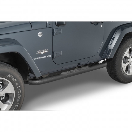 Pedane laterali Quadratec QR3 Ovali per Jeep Wrangler JKU 4 porte - Immagine 1