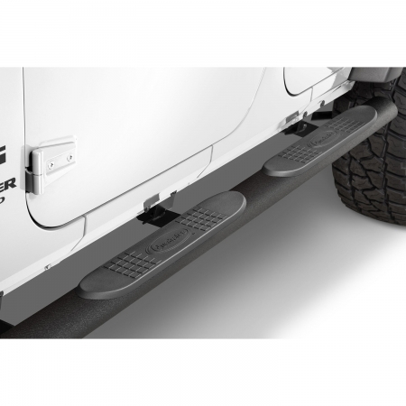 Pedane laterali Quadratec QR4 Ovali per Jeep Wrangler JKU 4 porte