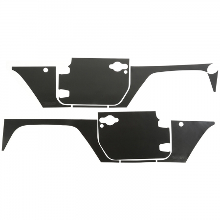 Protezioni carrozzeria magnetiche Rugged Ridge per Jeep Wrangler JK 2 porte
