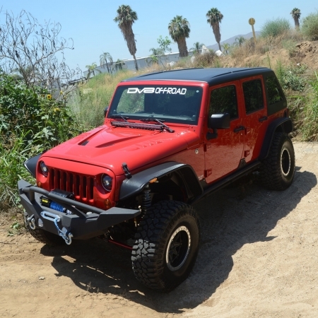 DV8 Offroad Ranger Fast Back Hardtop per Jeep wrangler JKU 4 porte