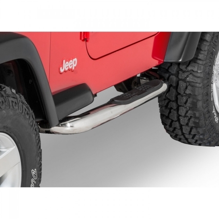 Pedane laterali Quadratec QR3 per Jeep Wrangler YJ e TJ