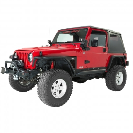 Protezioni laterali con gradino Fishbone Offroad per Jeep Wrangler TJ