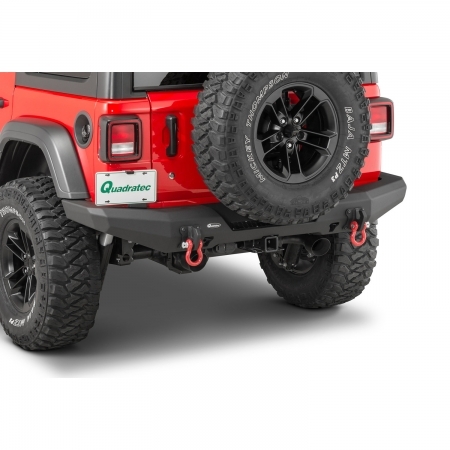 Paraurti posteriore Brute Strength in alluminio di Quadratec per Jeep Warangler JL