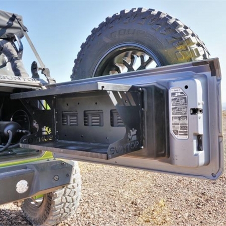 Tavolino per portellone Suntop Tailmesa per Jeep Wrangler JL e JLU dal 2019 in poi