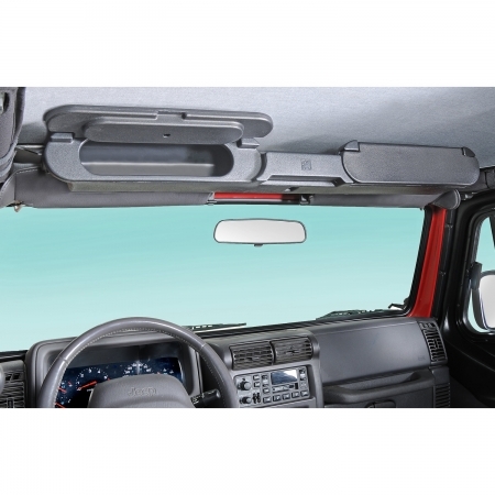 Console porta oggetti VDP per Jeep Wrangler YJ, TJ, JK, JL & Gladiator JT dal 1987 in poi