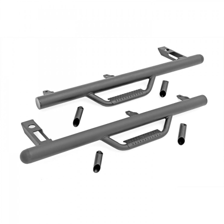 Pedane laterali Rough Country Nerf Step per Jeep Wrangler TJ