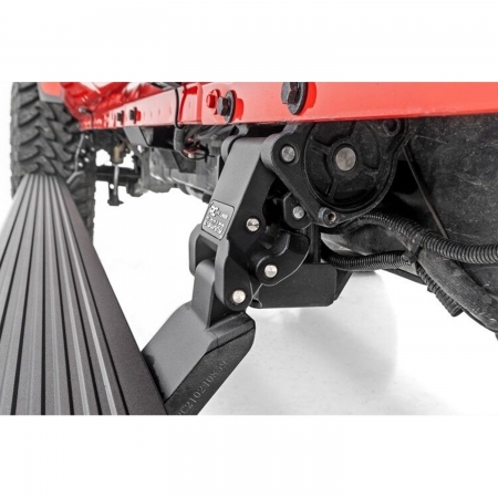 Pedane laterali automatiche Rough Country Power Running Boards per Jeep Gladiator JT - Immagine 5