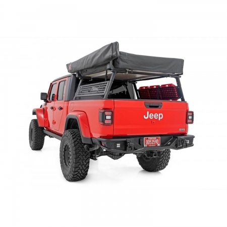 Pedane laterali automatiche Rough Country Power Running Boards per Jeep Gladiator JT - Immagine 7