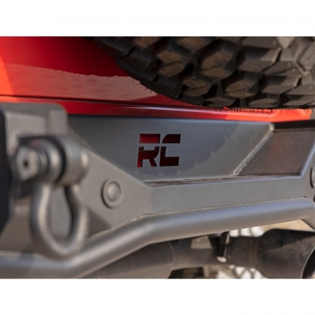 Paraurti posteriore tubolare Rough Country per Jeep Wrangler JL e JLU dal 2019 in poi