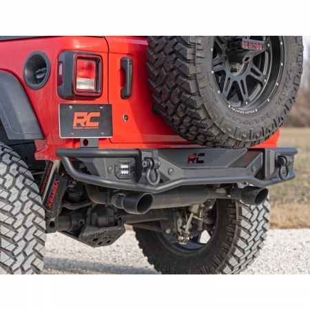 Paraurti posteriore tubolare Rough Country per Jeep Wrangler JL e JLU dal 2019 in poi