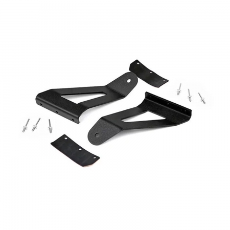 Supporti per barra a led curva da parabrezza Rough Country per Jeep Cherokee XJ dal 1984 al 2001