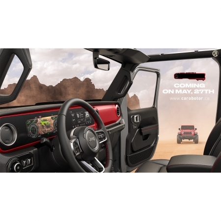 Carobotor J-Max Cruscotto digitale + radio per Jeep Wrangler JL e Gladiator JT 