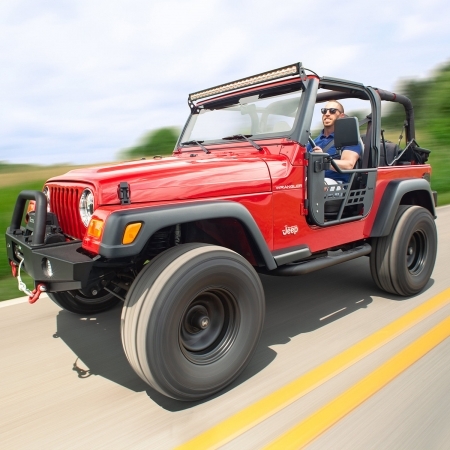 Porte tubolari Tactik per Jeep Wrangler TJ - Immagine 10