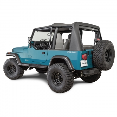 Telo soft top di ricambio Tactik per Jeep Wrangler YJ