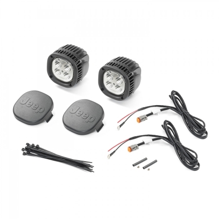 Fari supplementari Mopar 5 Offroad Kit per Jeep Wrangler JL e Gladiator JT