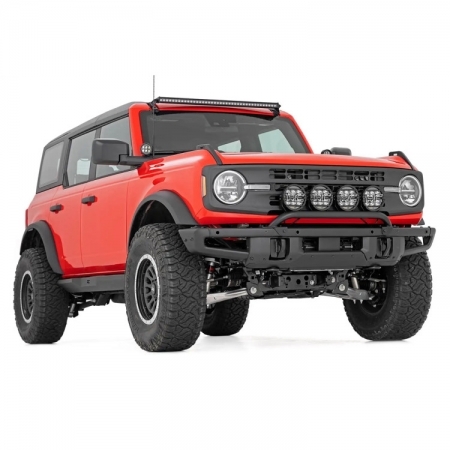 Fari LED supplementari Rough Country 6,5 con luce di posizione bianca/ambra