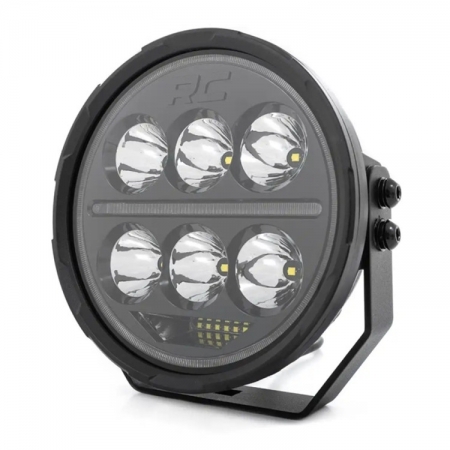 Fari LED supplementari Rough Country 6,5 con luce di posizione bianca/ambra