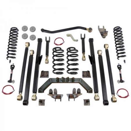 Assetto long arm +4 Clayton Off Road per Jeep Wrangler TJ