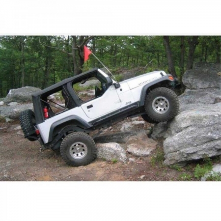Assetto long arm +4 Clayton Off Road per Jeep Wrangler TJ