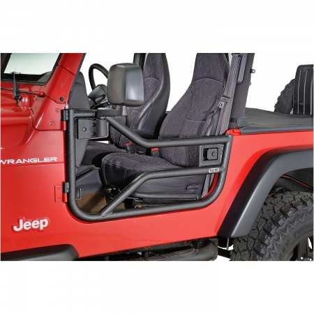 Porte tubolari Rugged Ridge per Jeep Wrangler TJ dal 1997 al 2006