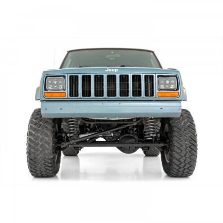 Fanali anteriori LED Rough Country 5x7 per Jeep Wrangler YJ e Cherokee XJ