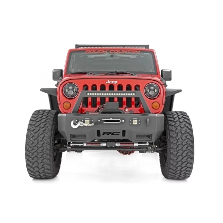 Fari anteriori Rough Country LED per Jeep Wrangler TJ e JK