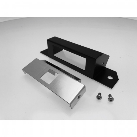 Piastra per rimozione ruota di scorta 4WD Italia con supporto telecamera per Jeep Wrangler JL