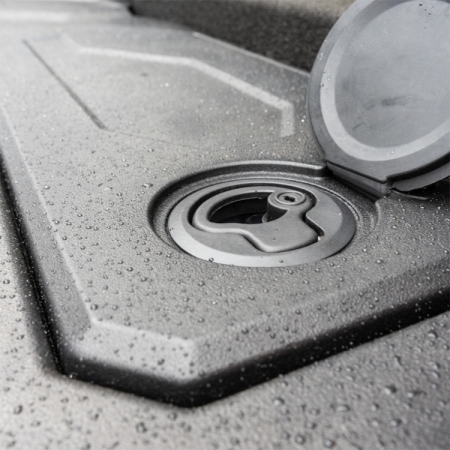 Sistema di cassetti e vani porta oggetti OFD per cassone Jeep Gladiator JT