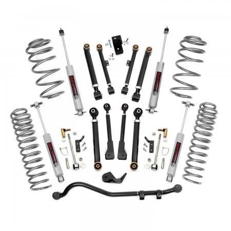 Assetto completo +2.5 Rough Country X-Series Wrangler TJ
