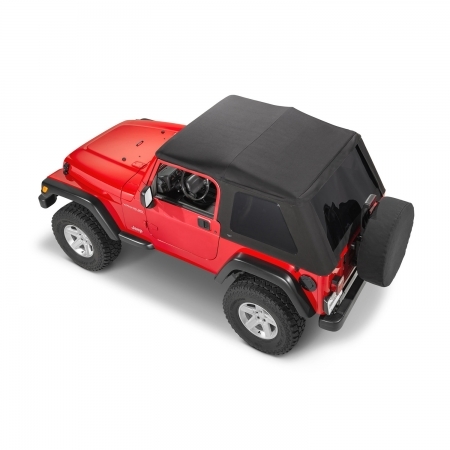 MasterTop SkyMaster&reg; Frameless Fastback Soft Top per Jeep Wrangler TJ