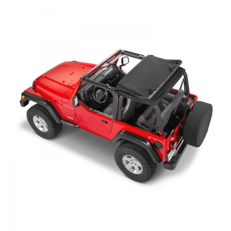 MasterTop SkyMaster&reg; Frameless Fastback Soft Top per Jeep Wrangler TJ
