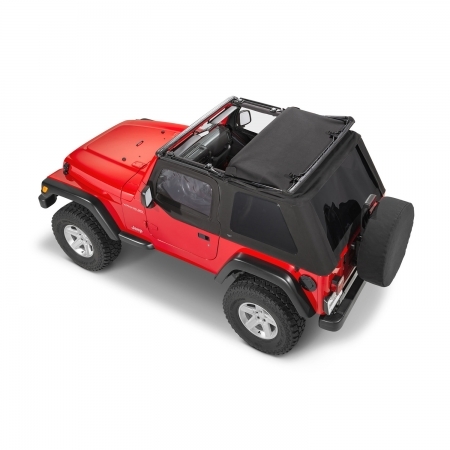 MasterTop SkyMaster&reg; Frameless Fastback Soft Top per Jeep Wrangler TJ