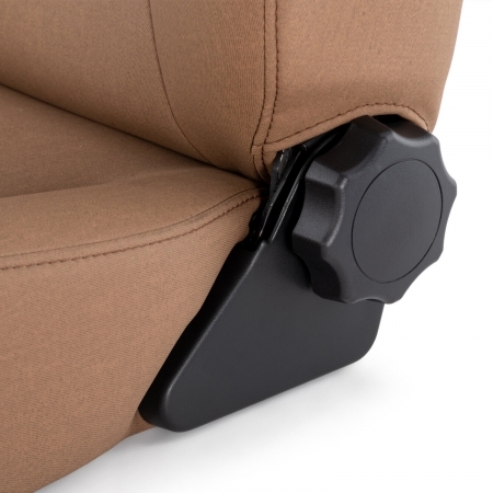 Sedili anteriori Quadratec Heritage Premium reclinabile per Jeep CJ e Wrangler YJ e TJ