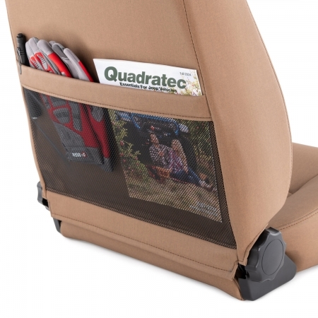 Sedili anteriori Quadratec Heritage Premium reclinabile per Jeep CJ e Wrangler YJ e TJ