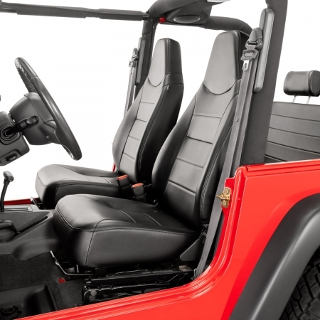 Sedili anteriori Quadratec Heritage Premium reclinabile per Jeep CJ e Wrangler YJ e TJ