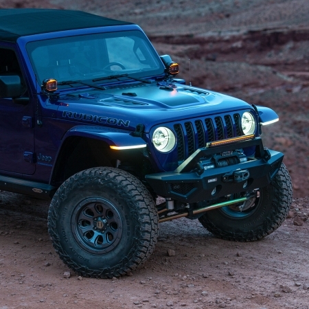 Barra LED Quadratec STEALTH Slimline con DRL bianca o ambra