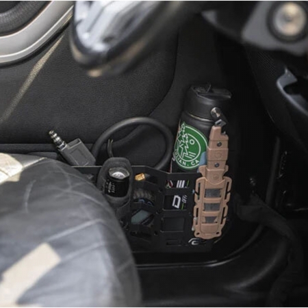 Pannello Molle porta oggetti per porte anteriori DV8 per Jeep Wrangler JK 11-18