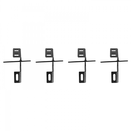 Pedane laterali Quadratec QRC Drop Step per Jeep Wrangler JK 2 porte