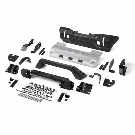 Paraurti anteriore in alluminio RIVAL Stubby per Jeep Wrangler JK, JL e Gladiator JT dal 2007 in poi