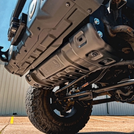 Piastra protezione tiranteria di sterzo Rival per Jeep Wrangler JK, JL e Gladiator JT