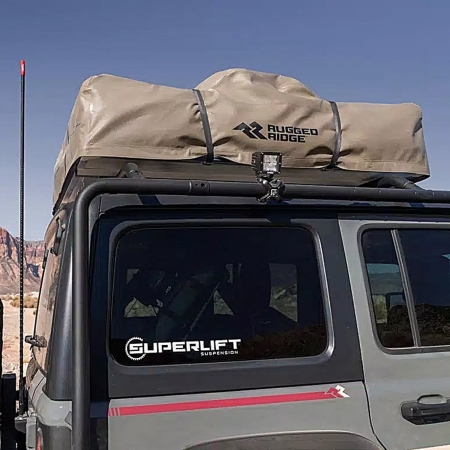 Portapacchi Sherpa Rugged Ridge per Jeep Wrangler JL Unlimited dal 2019 in poi