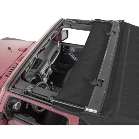 QuadraTop Soft Top in Black Twill per Jeep Wrangler JK 2 porte
