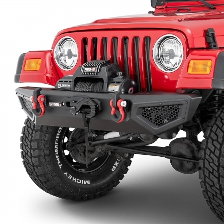 Paraurti anteriore Carnivore per Jeep Wrangler YJ e TJ