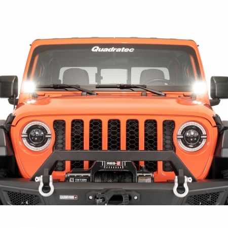 Fari ausiliar Carnivore J-Series con retroilluminazione ambra