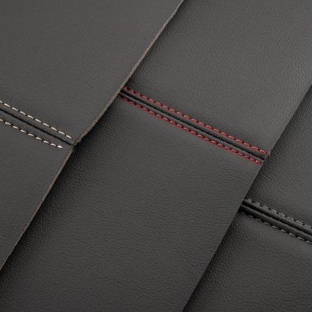 Coprisedili True-Fit Eco‑Leather per Jeep Wrangler JL Unlimited 4 porte