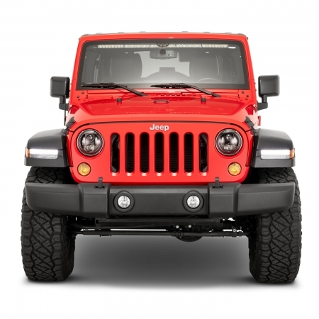 Parafanghi Tactik JK to JL Style per Jeep Wrangler JK 07-18