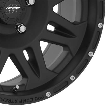Pro Comp Series 05 Nero 17x8 per Jeep Wrangler JK, JL e Gladiator JT dal 2007 in poi
